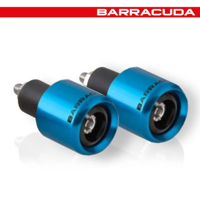 Contrepoids Puig Pour Guidon Moto - Aluminium Bleu, 20mm Ou 40mm, Pour Customisation Légère Et Look Racing - 3