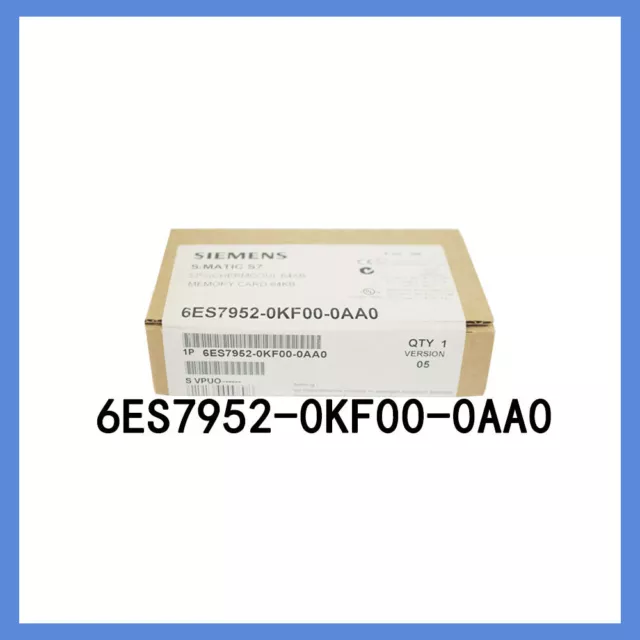 6ES7952-0KF00-0AA0 SIEMENS ONE piece New In Box 6ES7 952-0KF00-0AA0 memory card