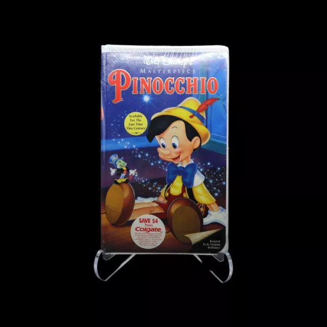 Walt Disney’s Masterpiece Sealed VHS - Pinocchio