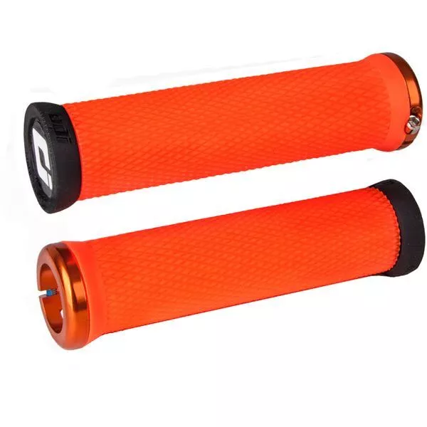 ODI Elite Motion MTB Lock On Grips 130mm - Orange