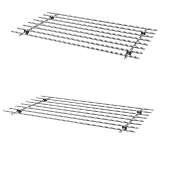 NEW IKEA SET of 2 LÄMPLIG Trivet Stainless Steel Kitchen Worktop, Pot