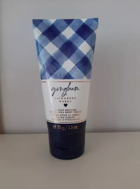 Bath and Body Works Ultra Shea Body Cream 70g  Gingham