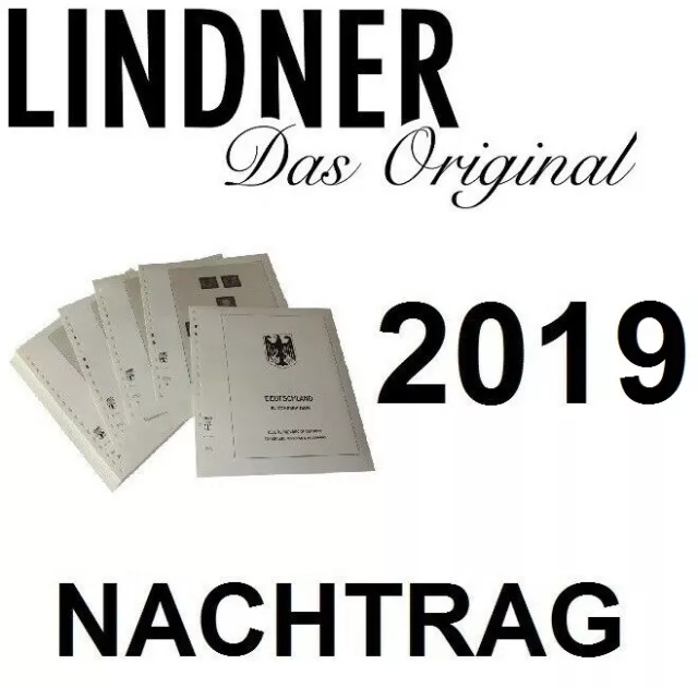 T NACHTRAG 2019 Nachträge LINDNER BRD Deutschland Bund Vordruck 120b-15-2019