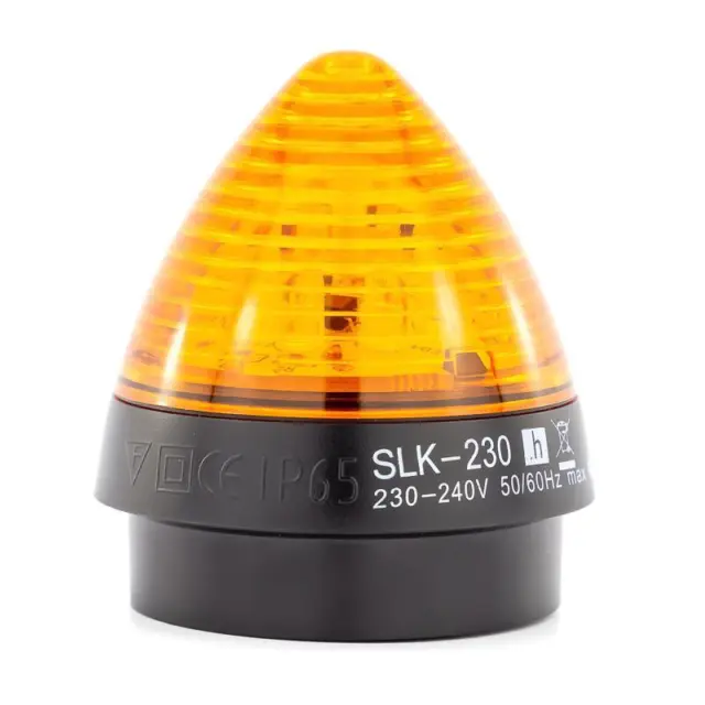 ★ Hörmann LED Signalleuchte SLK gelb 230 V für Dreh- und Schiebetorantriebe