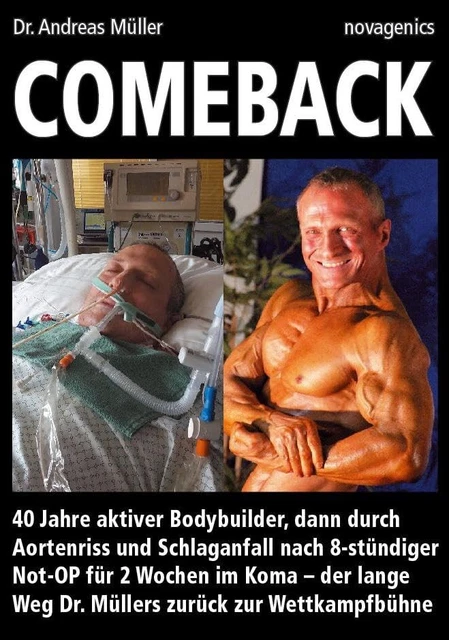 ANDREAS DR. M&U Comeback: 40 Jahre aktiver Bodybuilder, dann durch A ...