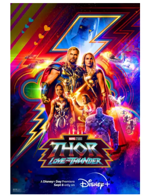 Thor: Love and Thunder 3D Movie All Region Blu-ray free shipping