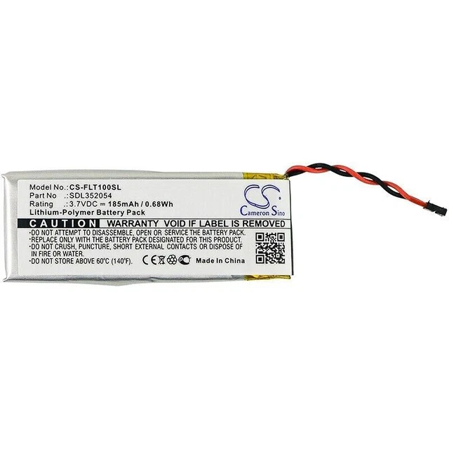 Cameron Sino 185mAh batteria per termocamera SDL352054 per Flir One, One 2st