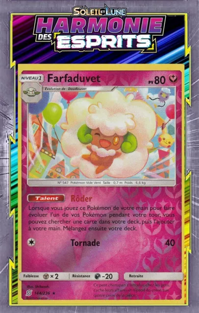 Farfaduvet Reverse- SL11:Harmonie Des Esprits - 144/236 - Carte Pokemon Neuve FR