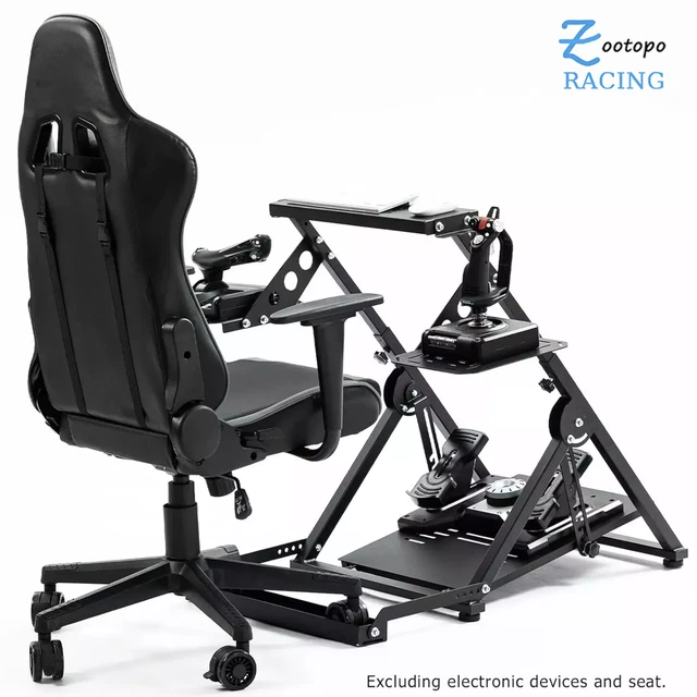 Flight Simulator Chair Racing Seat Bracket Used With Racing Wheel Stand ...