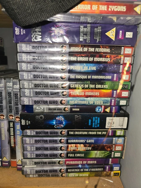DOCTOR WHO COMPLETE dvd collection. Doctors 1-8 some special editions ...