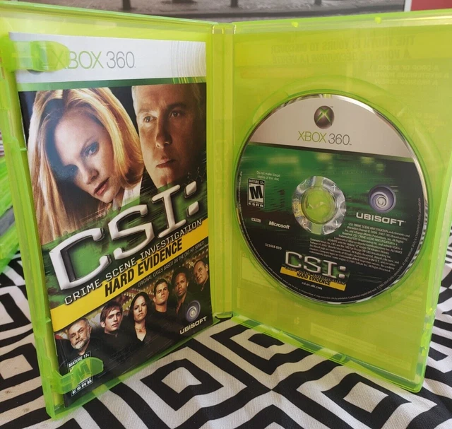 CSI: CRIME SCENE Investigation - Hard Evidence (Microsoft Xbox 360 ...