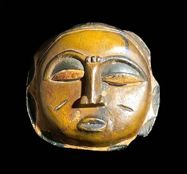 African Face Mask African Tribal Art Wooden Bete Guro Face Mask African Art-7568