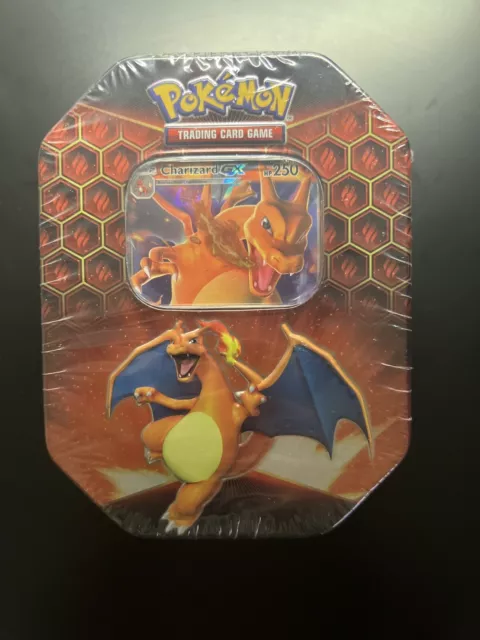 POKEMON Hidden Fates Tin - Charizard GX Promo