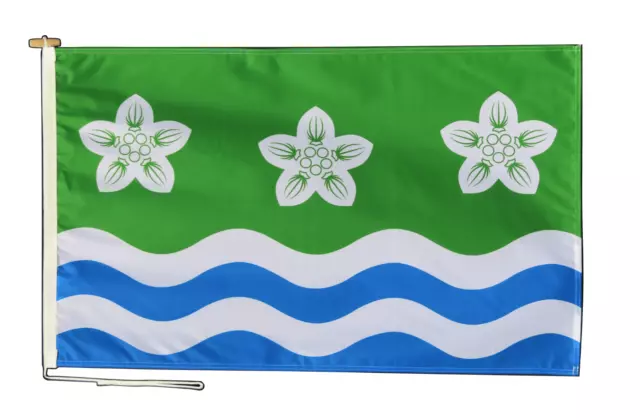 Cumberland Flag 3'x2' (90cm x 60cm) With Rope and Toggle - ONE ONLY