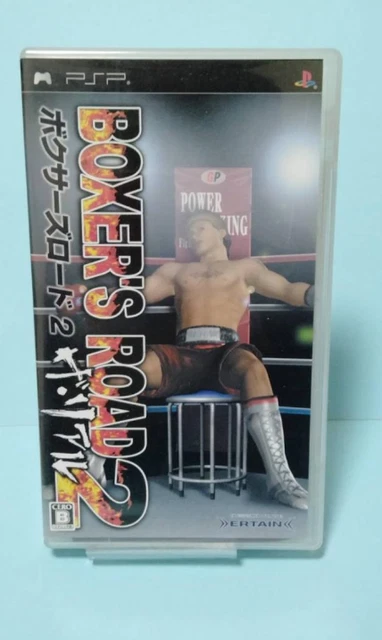 pre-owned Boxers Road 2 The Real - PSP Playstation Portable Japan free shipping
