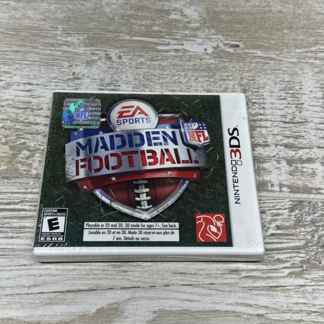 John Madden NFL Football (Nintendo 3DS) NEW Sealed