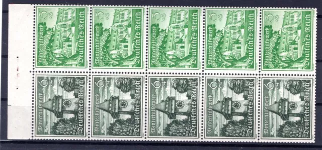 DR-ZusDr. Heftchenblatt Hbl113 tadellos ** MNH POSTFRISCH 30EUR (AA1326