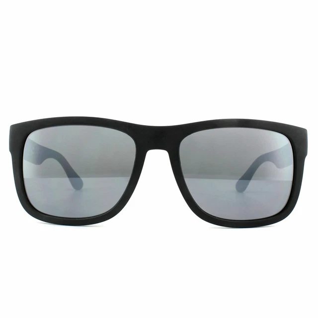 Tommy Hilfiger Lunettes de Soleil Th 1556/S D51 T4 Noir Gris Miroir