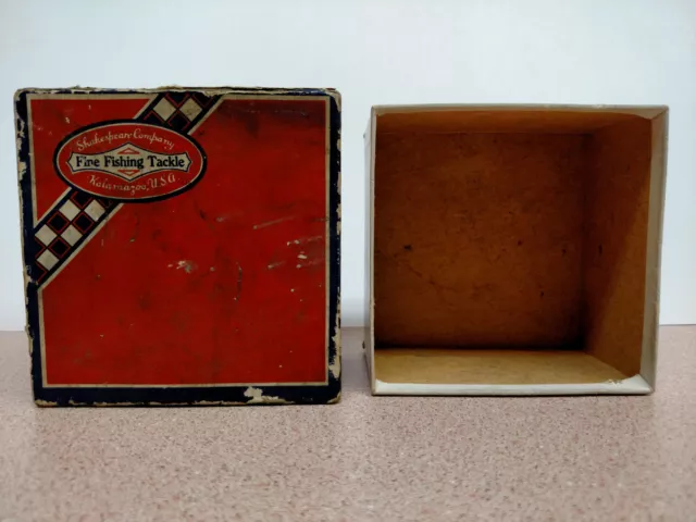 1940S? VINTAGE SHAKESPEARE BOX OK AUTOMATIC SILENT WIND TROUT REEL