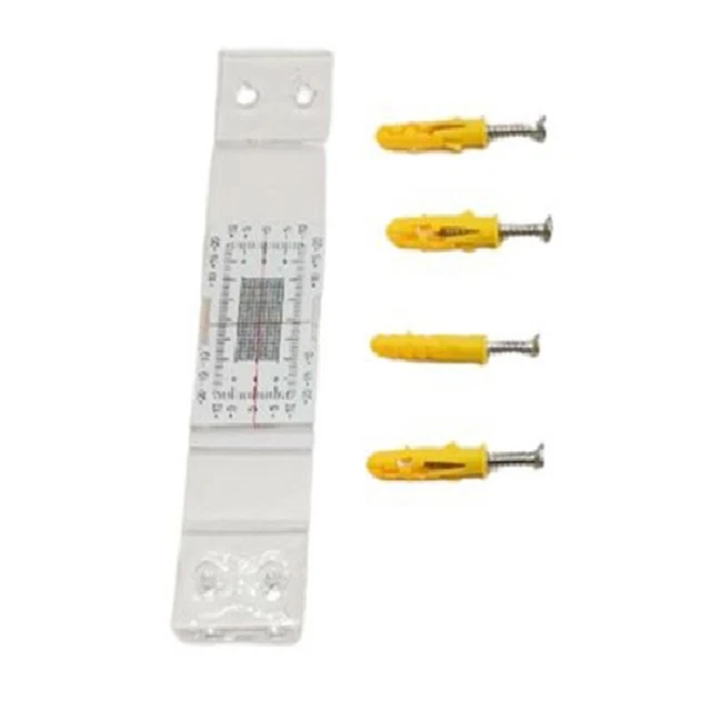 Moniteur De Fissures Acrylique - Outil De Mesure Des Fissures Murs - Grille 20x10mm - Pour Surveiller Déformation