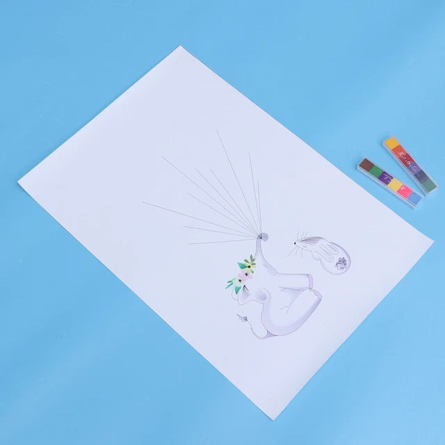 Albero delle impronte digitali bambino libro degli ospiti festa bambino albero delle impronte digitali matrimonio