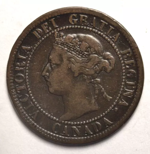 1900-H Canada Queen Victoria Large Cent