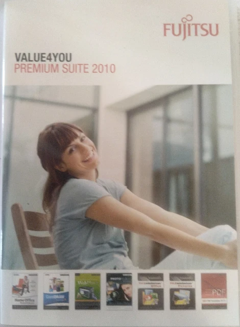 Software DVD fujitsu value4you premium suite 2010