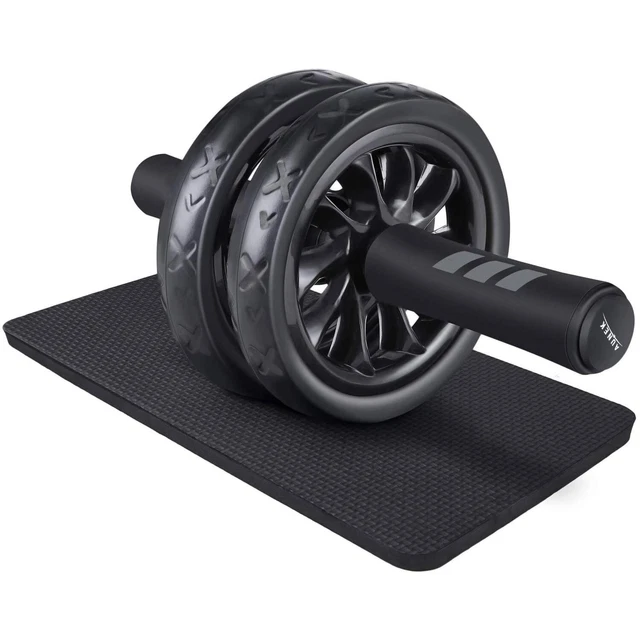 4-IN-1 AB ROLLER Wheel Set with Knee Pad, Spring Exerciser Abdominal Press  Wheel £32.99 - PicClick UK