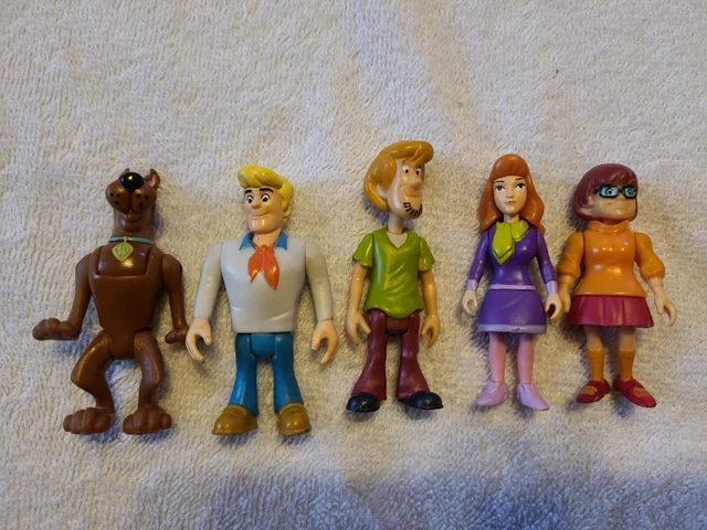 RARE FULL SET Official Hanna Barbera Scooby Doo Figures X 5 £10.00 ...