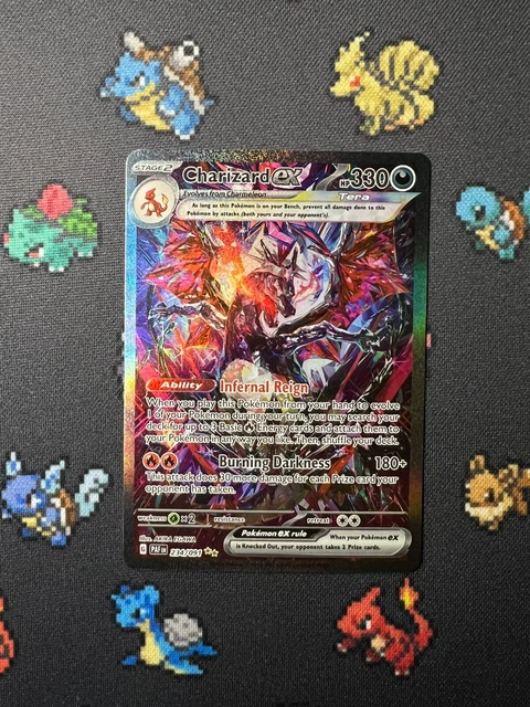 Charizard Ex PAF 234/091 ITA - MINT- Pokemon Destino di Paldea PSA 9 Charizard Ex PAF 234/091 ITA - MINT- Pokemon Destino di Paldea PSA 9