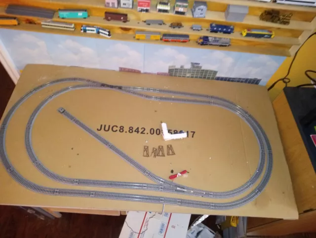 Kato Unitrack N scale Layout track Set double run around, board NOT included