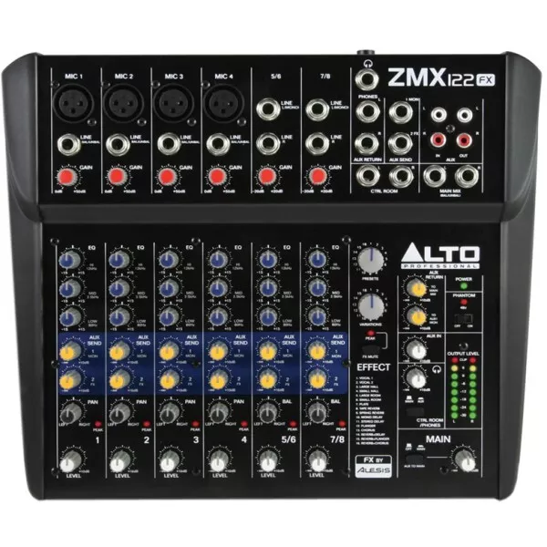 ALTO Zephyr ZMX 122 FX Kompaktmixer | Neu