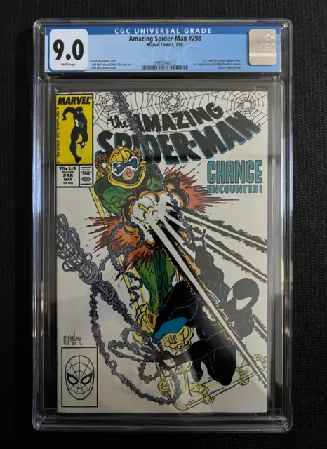 Amazing Spider-Man #298 CGC 9.0 1988 4048799003 1st app. Eddie Brock