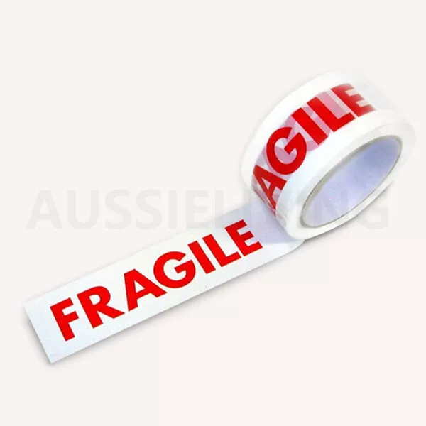 Heavy Duty 75 Meter x 48 mm Fragile Packaging Clear Sticky Sealing Tape 50U 45U