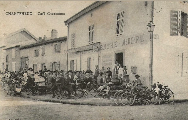 54 Chanteheux Cafe Mercerie Corrigneux Velo