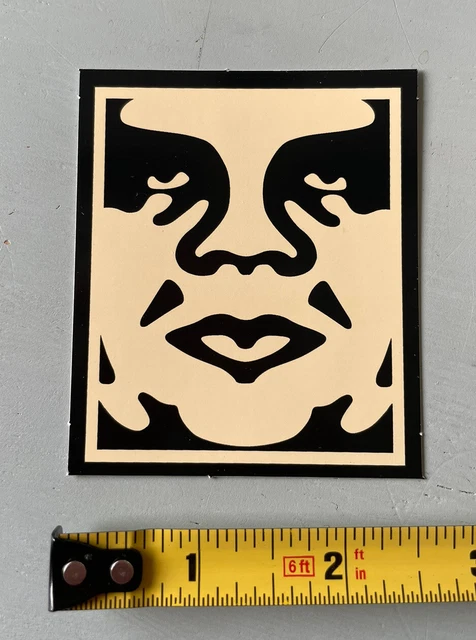 Autocollant OBEY Giant - Shepard Fairey - Sticker André Le Géant - OG Classic