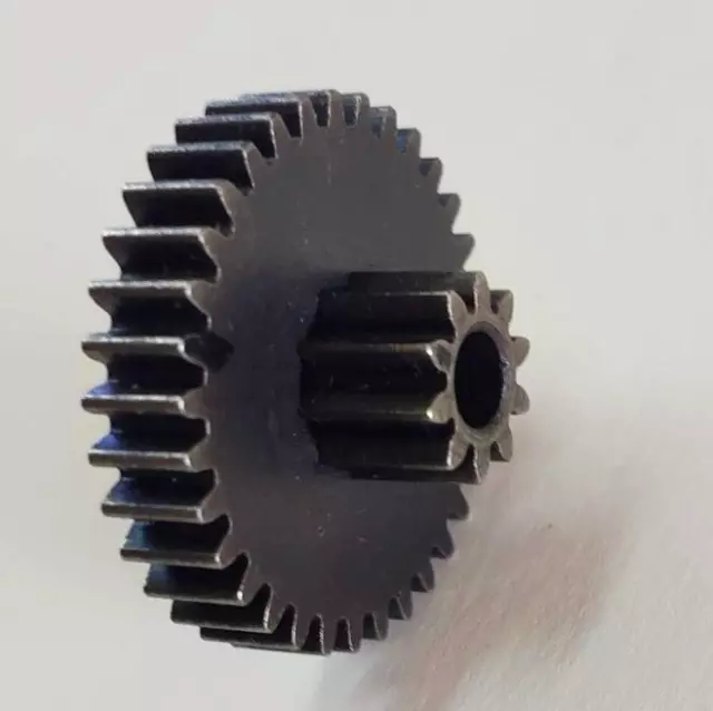 Metal Hobbing Gear 10 Teeth 0.75 Die + 33 Teeth 0.7 Die Bore 4mm Diameter 9mm