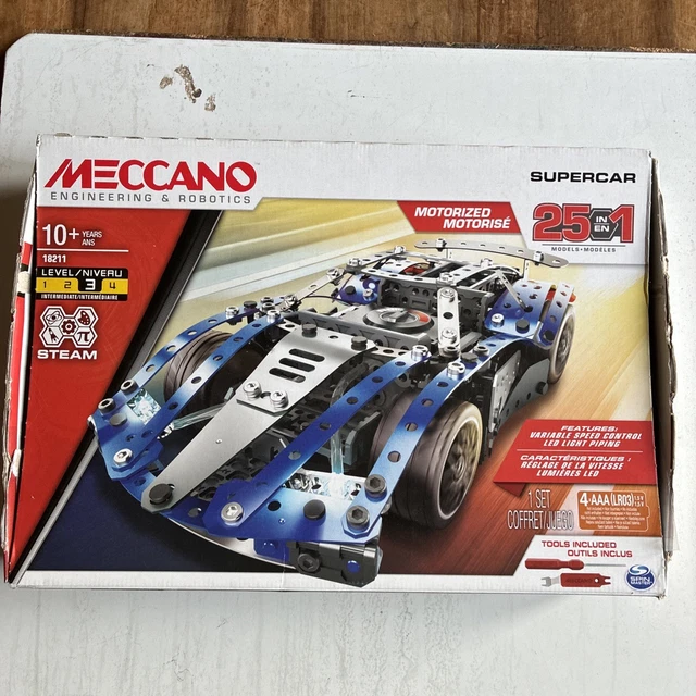 MECCANO 6A Boite Complémentaire NEUF SCELLÉ 1970 Vintage
