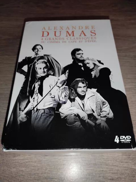 * COFFRET 4 DVD ALEXANDRE DUMAS ( Les 4 DVD SONT NEUF SOUS BLISTER)  Vostf