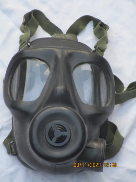 ABC Gasmaske,S6 Respirator,British Army Schutzmaske, Gr. NORMAL,datiert 1980