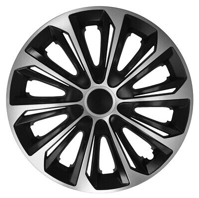 4x16" Wheel trims wheel covers for Volkswagen Crafter 16" silver / black