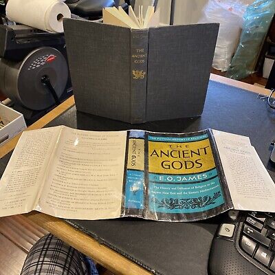 THE ANCIENT GODS : NEAR EAST & EASTERN MEDITERRANEAN  E.O. James 1960 hcdj 1st