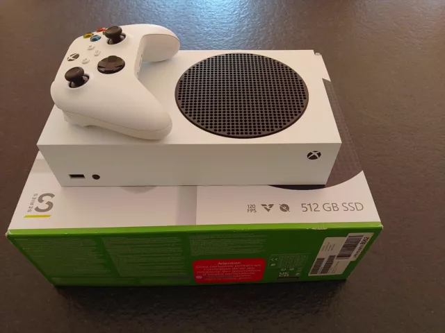 Microsoft Xbox Series S 512GB Spielekonsole - Weiß + Controller, Kabeln und OVP.