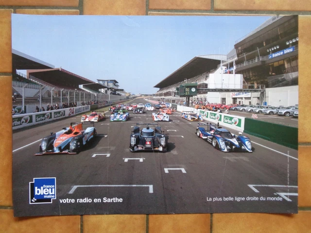 Affiche Officielle Des 24 Heures Du Mans 2024 – Format 60x40cm – Enroulée Dans Tube