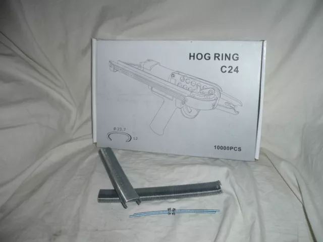 6000 Zinc Aluminium  Pneumatic Air clip pliers fencing C-Clip gun Hog ring clips