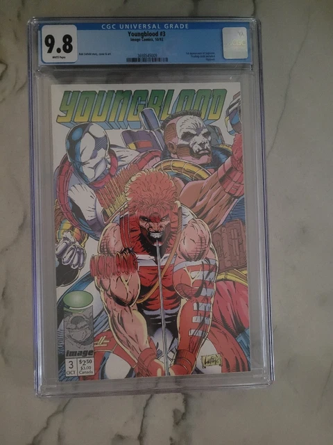 Youngblood #3 CGC 9.8 (1992) - 1st appearance of  Supreme