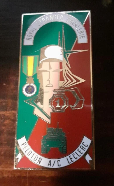 INSIGNE R.I.C.M CHARS de Marine 1 Escadron sanglier cavalerie DRAGO EUR