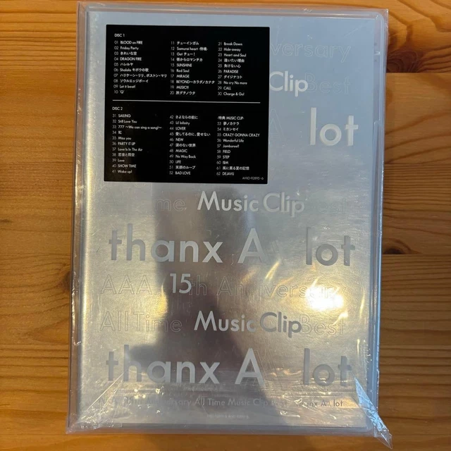 AAA 15TH ANNIVERSARY Music Clip Best Z3 $87.48 - PicClick CA