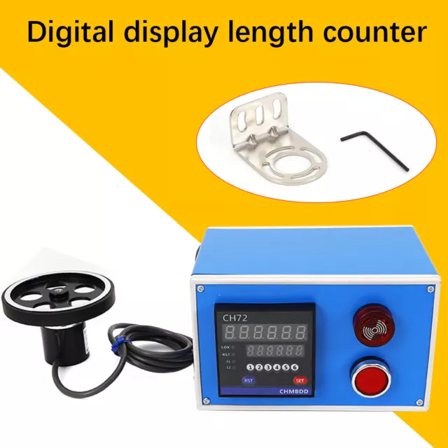 Electronic Digital Meter Counter Meter Wheel Roll Length Measure Meter Durable 2