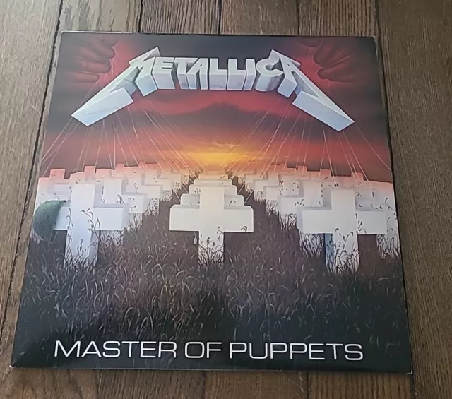 Metallica - Master Of Puppets + X 2 - Lp - Uk Issue A1/B1/C1/D1 "Mpo" - Vg++